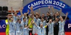 La Selección Argentina, campeona de la Copa América de Futsal