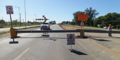 Autovía Corrientes: por ejecución de obras hay desvíos en el acceso a Santa Ana