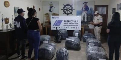 ?Prefectura secuestró más de 110 kilos de marihuana en Itatí