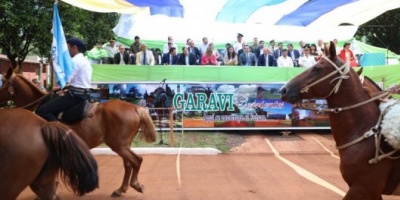 El Gobierno anunció la construcción de obras fundamentales para Garaví, que celebró sus 110 años