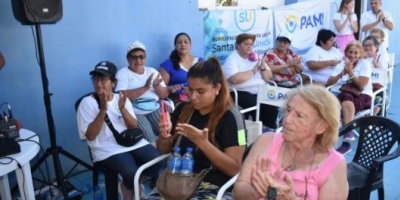 PAMI lanzó Colonias para adultos mayores en Santa Lucía