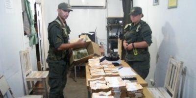 Corrientes: secuestraron más de 31 millones de pesos escondidos en cajas