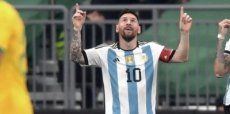 Argentina venció a Australia en Beijing con un golazo de Messi y otro de Pezzella