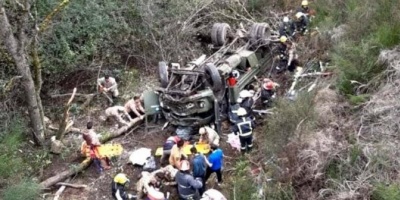 Al menos cuatro soldados muertos y 18 heridos tras desbarrancar un camión del Ejército