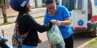 Mercedes: La Municipalidad realizó una campaña de Eco-canje en la plaza del Bicentenario