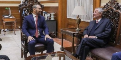 El Gobernador recibió en su despacho al ex titular de Fiat Argentina, Cristiano Rattazzi